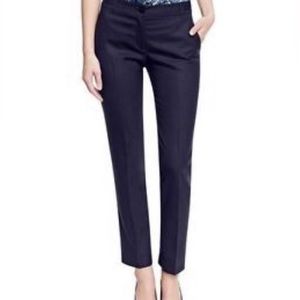 Tory Burch navy skinny trousers